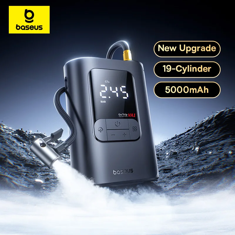 Baseus 5000mAh Portable Tire Inflator