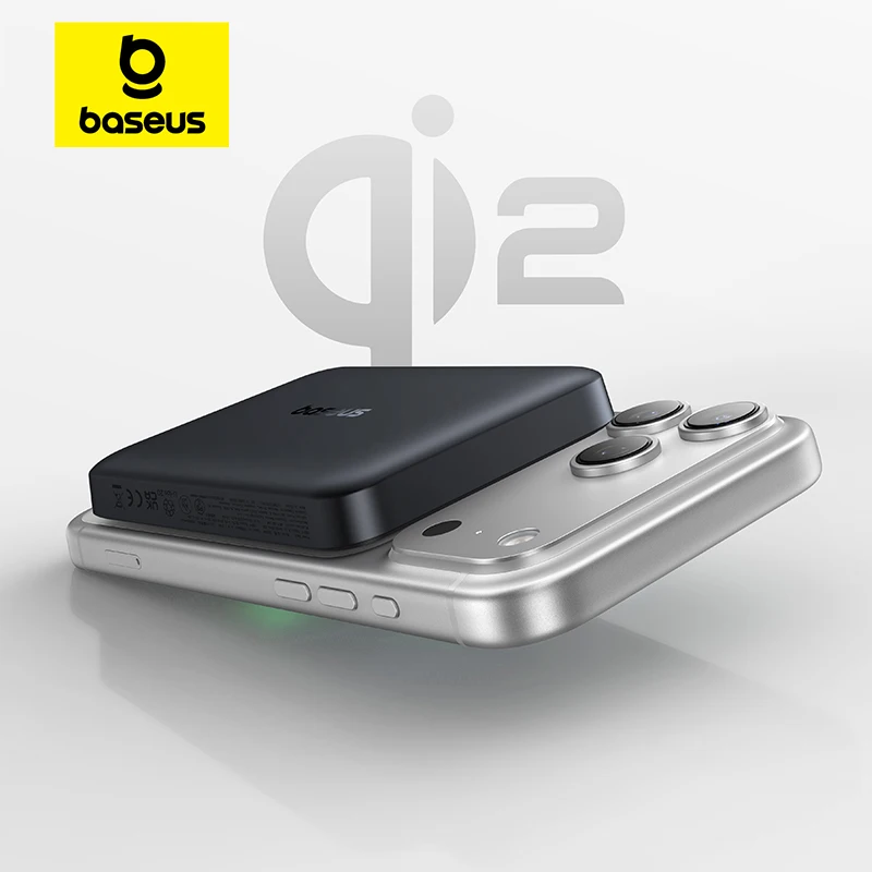 Baseus 10000mAh Qi2 Magnetic Power Bank