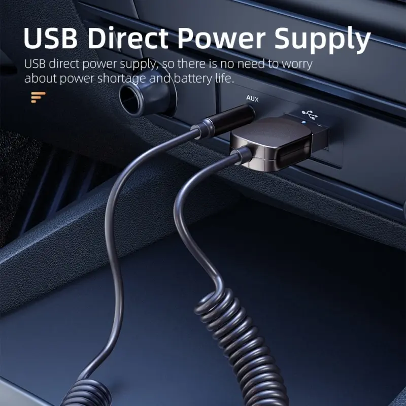 Essager Bluetooth 5.0 Car AUX Receiver