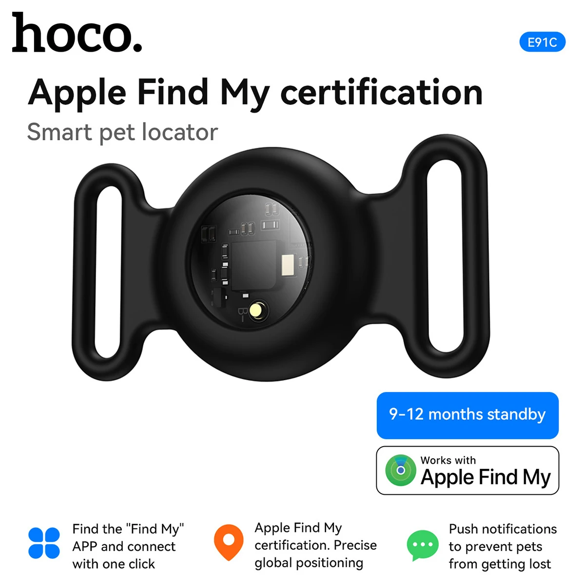 HOCO E91C Find My Pet Tracker