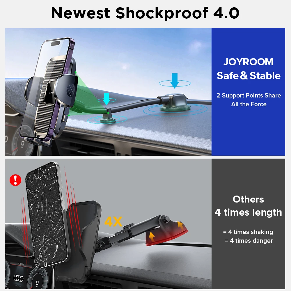 Joyroom Long Arm Car Phone Mount