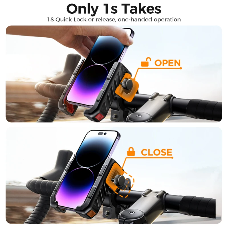Joyroom Quick Lock Bike Phone Mount