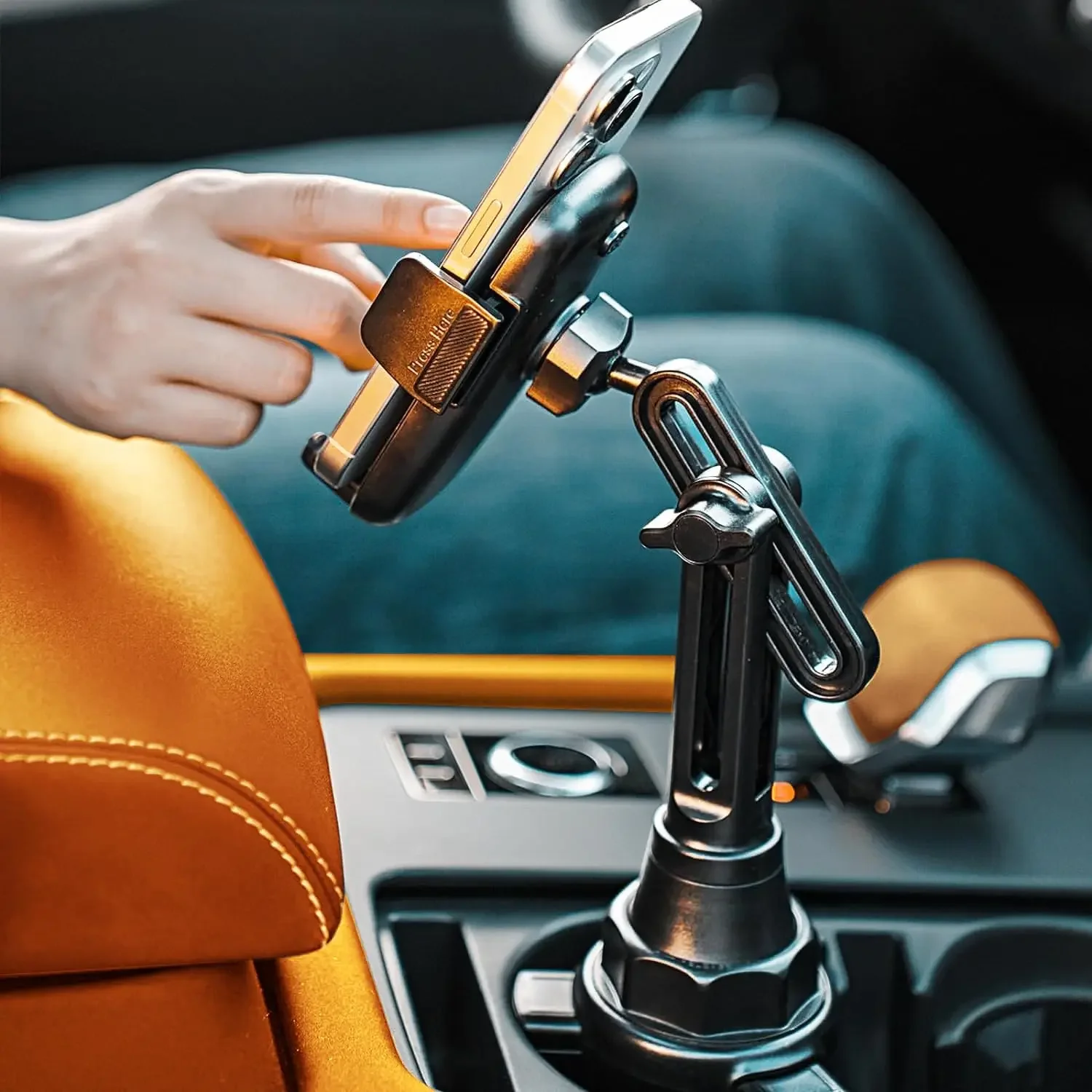 LISEN 4-Inch Cup Holder Phone Mount