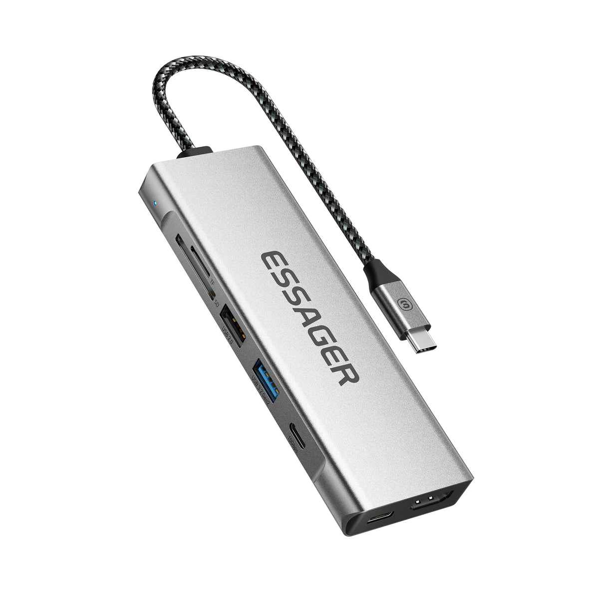 Essager 8-in-1 USB-C Hub