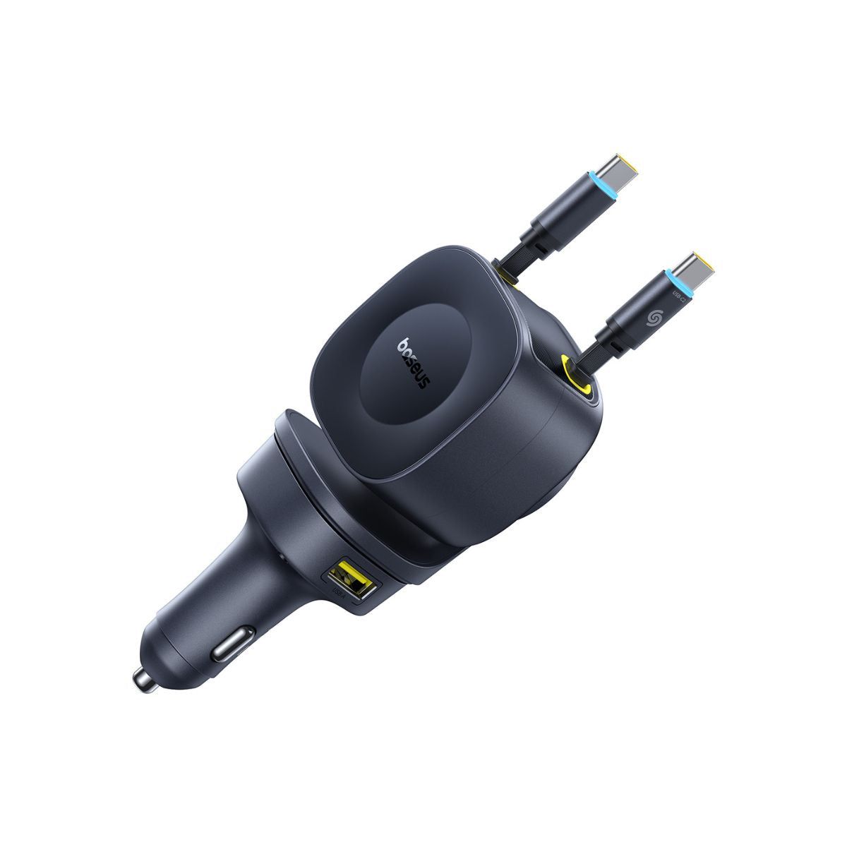 Baseus 163W Retractable Car Charger