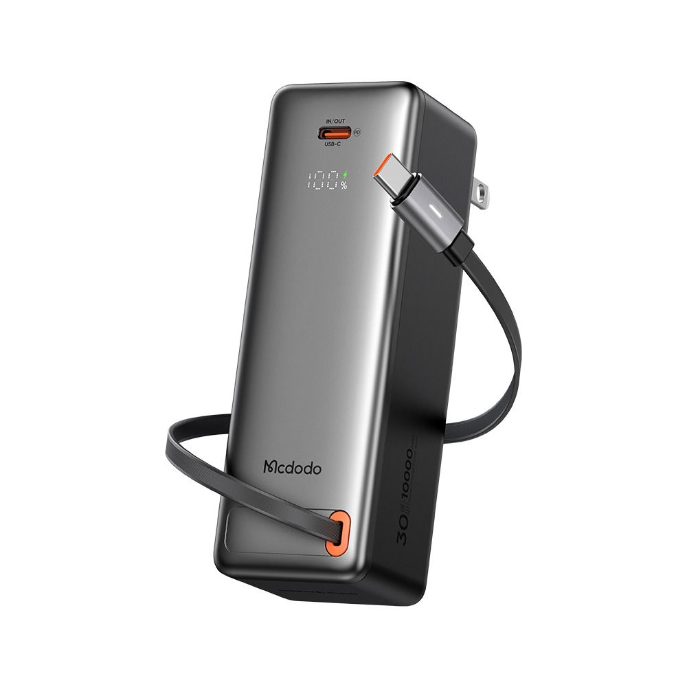 Mcdodo 30W 10,000 mAh Retractable Power Bank