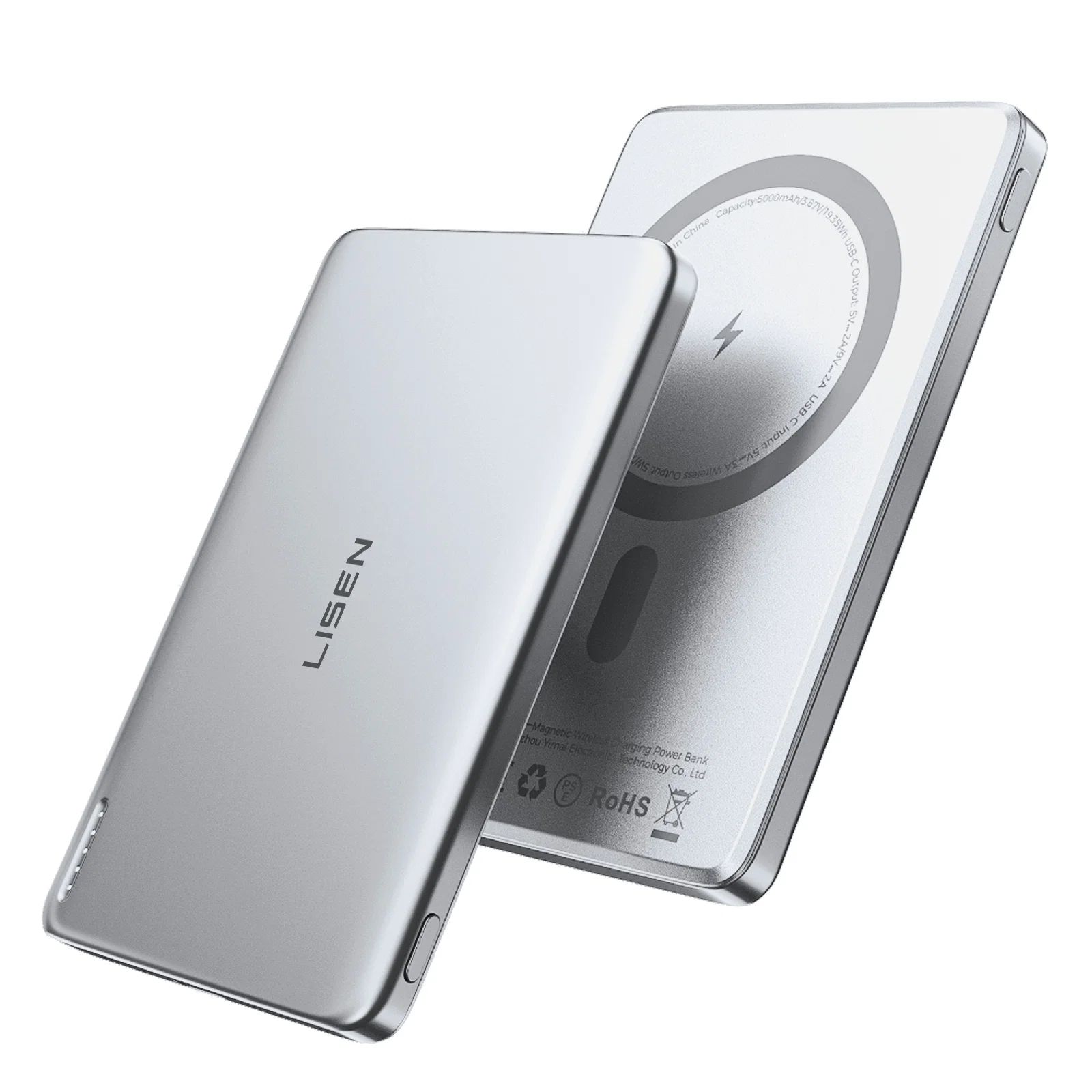 LISEN 5000mAh Magnetic Power Bank