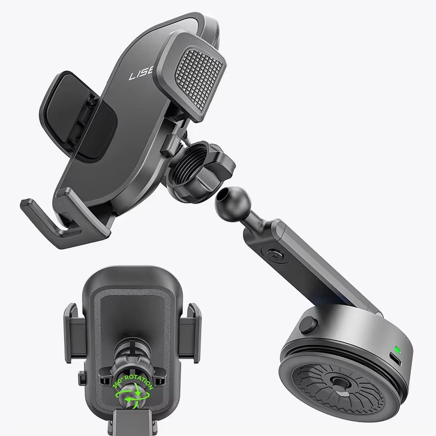 LISEN Electric Vacuum Car Phone Mount